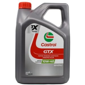 Castrol GTX Ultraclean 10W-40 A3/B4 4 Litre Motor Yağı 2025 Üretim