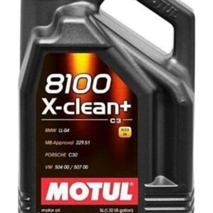 Motul 8100 X-Clean+ 5W-30 - 5 Litre Motor Yağı