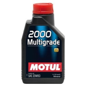 Motul 2000 Multigrade 20W50 1 lt Mineral Motor Yağı