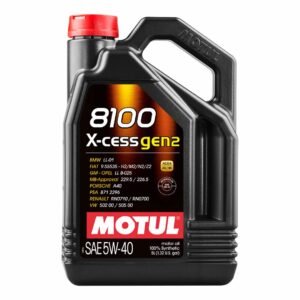 Motul 8100 X-Cess Gen2 5W40 5 Lt Motor Yağı