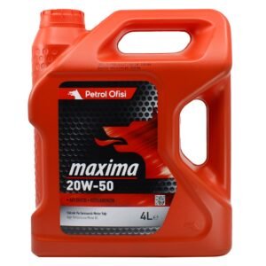 Petrol Ofisi Maxima 20W50 4 Lt Mineral Motor Yağı