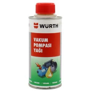 Würth Vakum Pompası Yağı 250 ML - Contaları Aşındırmaz