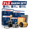 BOSCH Mercedes Sprinter 515 Dizel Filtre Bakım Seti (2006-2012) 3 Lü