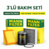 MANN Mercedes E250 CGI Filtre Bakım Seti (2009-2014) 3 Lü