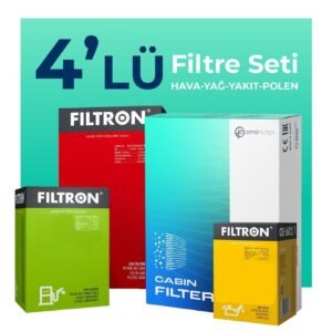 Filtron Audi Q5 40 TDi Filtre Bakım Seti (2021-2024) 4 LÜ