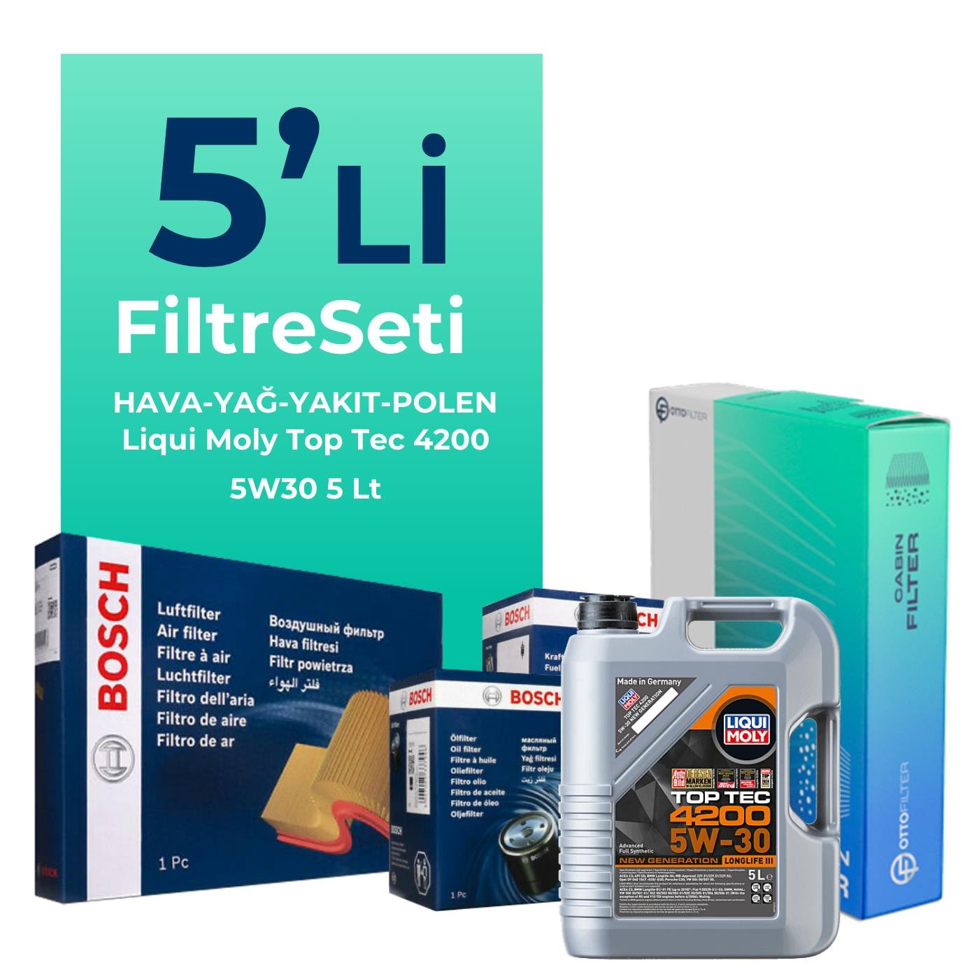 bosch-bmw-2-16d-active-tourer-filtre-bakim-seti-liqui-moly-motor-yagli-2014-2020-5-li-126794