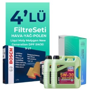 Bosch Chrysler 300C 3.0 Dizel Filtre Bakım Seti Liqui Moly Motor Yağlı (2004-2012) 4 Lü