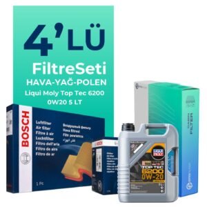 BOSCH Cupra Formentor 1.5 Benzinli Filtre Bakım Seti Liqui Moly Motor Yağlı (2021-2024) 4 Lü