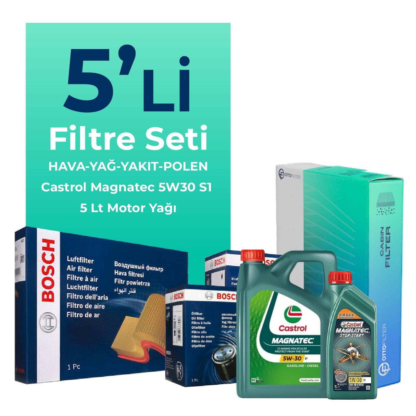 bosch-fiat-500x-1-6-dizel-filtre-bakim-seti-castrol-motor-yagli-2014-2024-5-li-109119