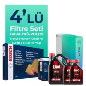 BOSCH Ford Ranger 2.5 Dizel Filtre Bakım Seti Motul Motor Yağlı (2006-2012) 4 Lü