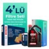 BOSCH Seat Leon 1.6 Dizel Filtre Bakım Seti Motul Motor Yağlı (2013-2021) 4 Lü