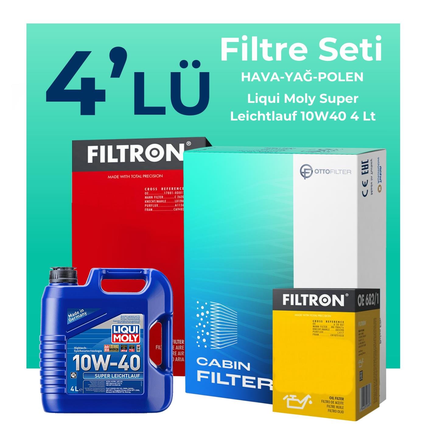 filtron-fiat-punto-1-4-benzinli-filtre-bakim-seti-liqui-moly-motor-yagli-2005-2011-4-lu-122068