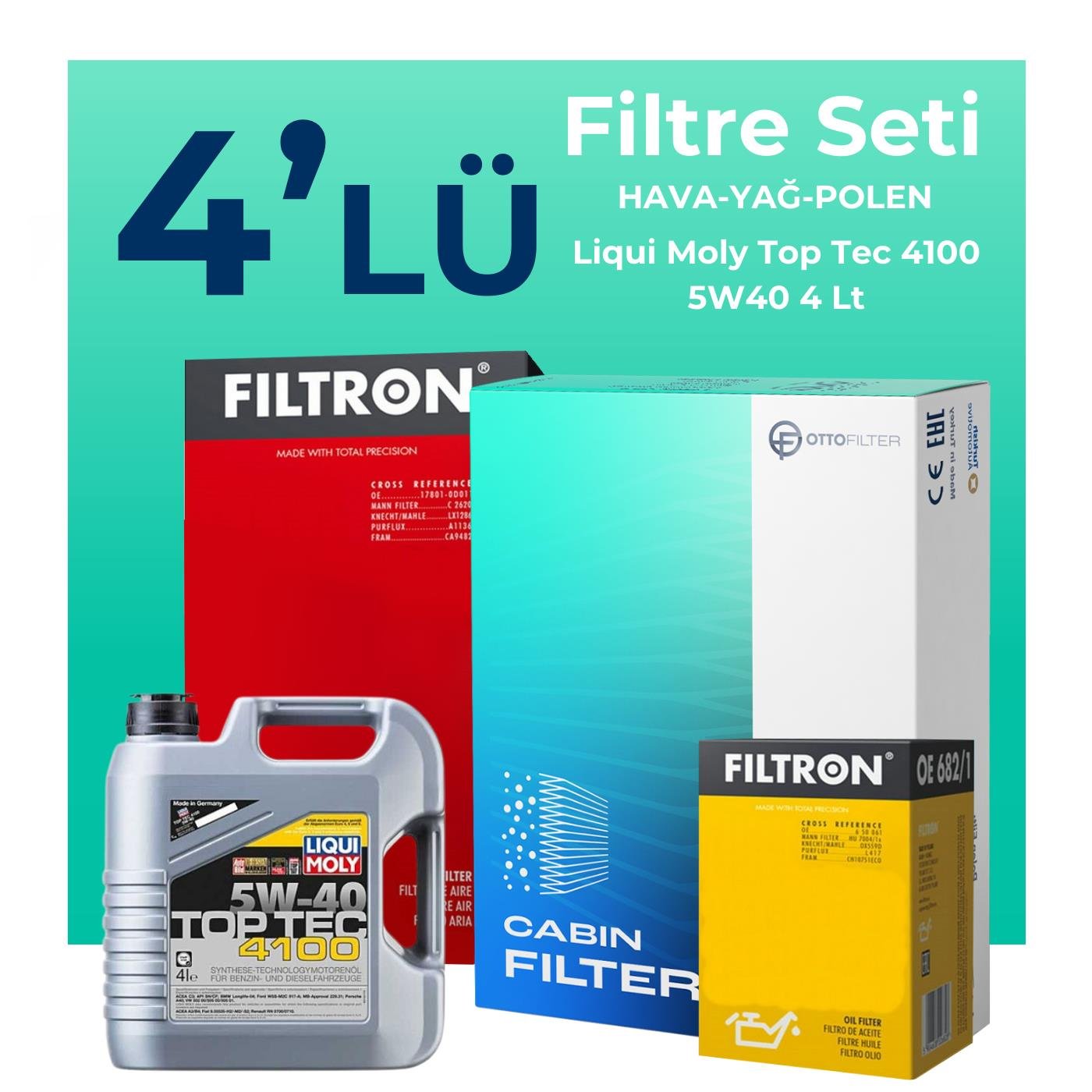 filtron-fiat-punto-1-4-benzinli-filtre-bakim-seti-liqui-moly-motor-yagli-2012-2017-4-lu-122150