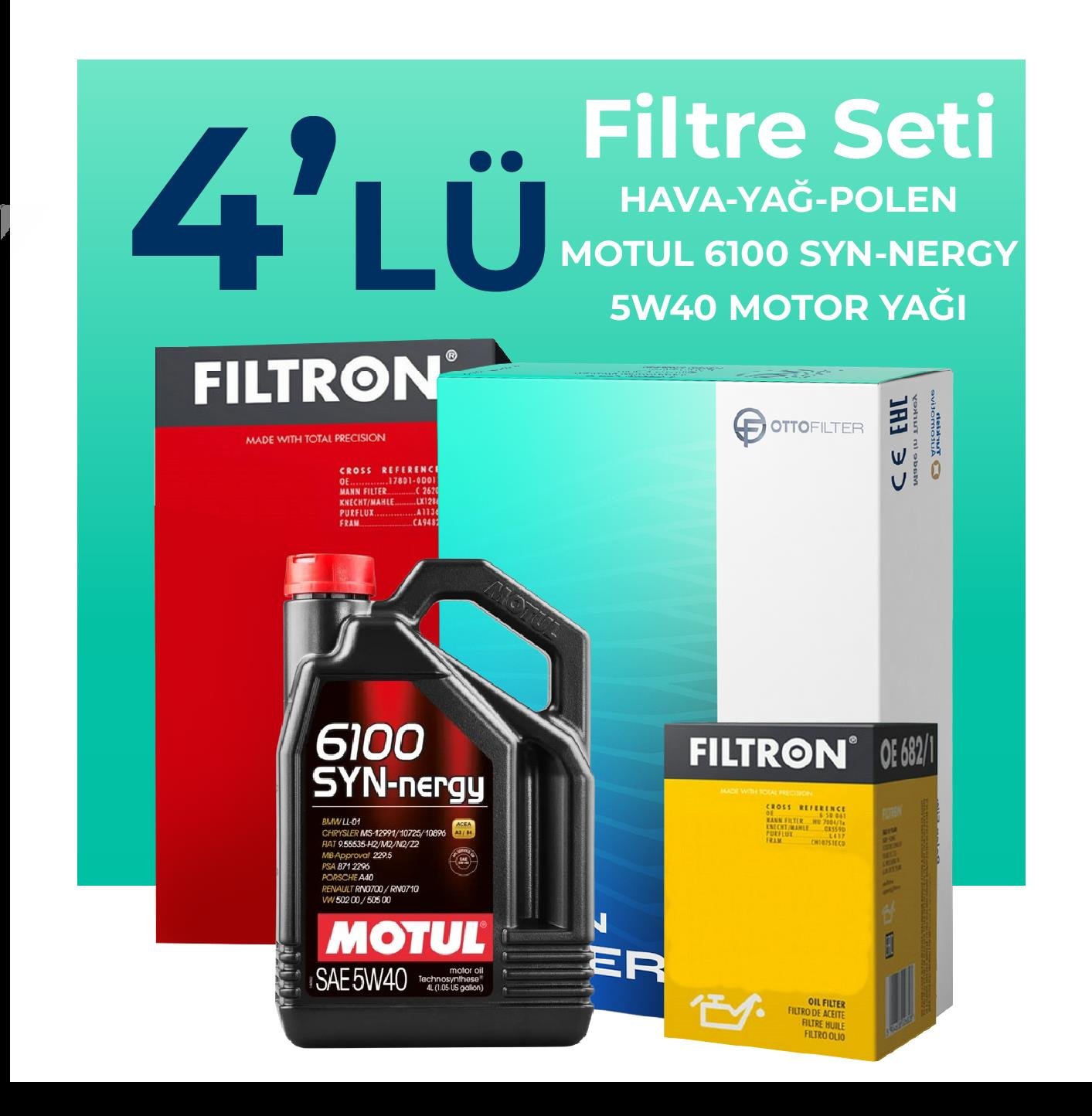 filtron-fiat-sedici-1-6-benzin-filtre-bakim-seti-motul-motor-yagli-2005-2009-4-lu-63367