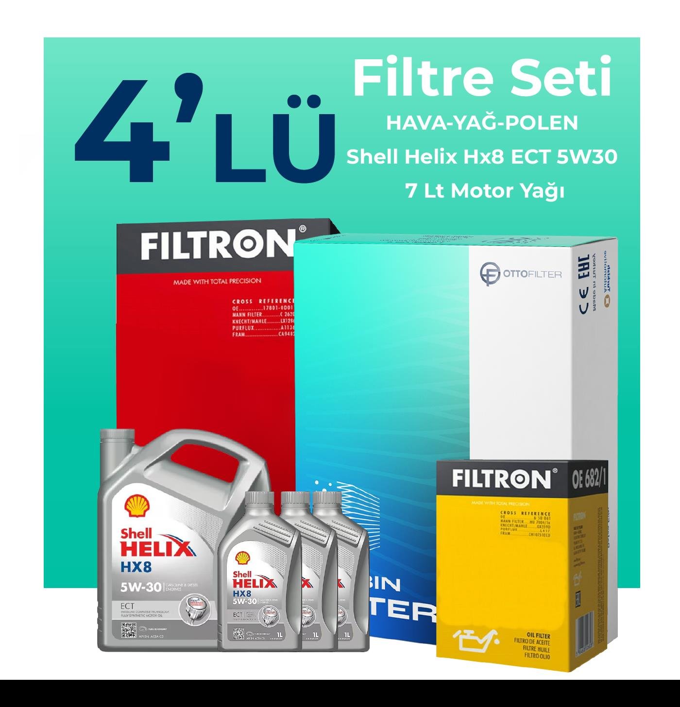 filtron-ford-ranger-2-5-dizel-filtre-bakim-seti-shell-motor-yagli-2006-2012-4-lu-105031