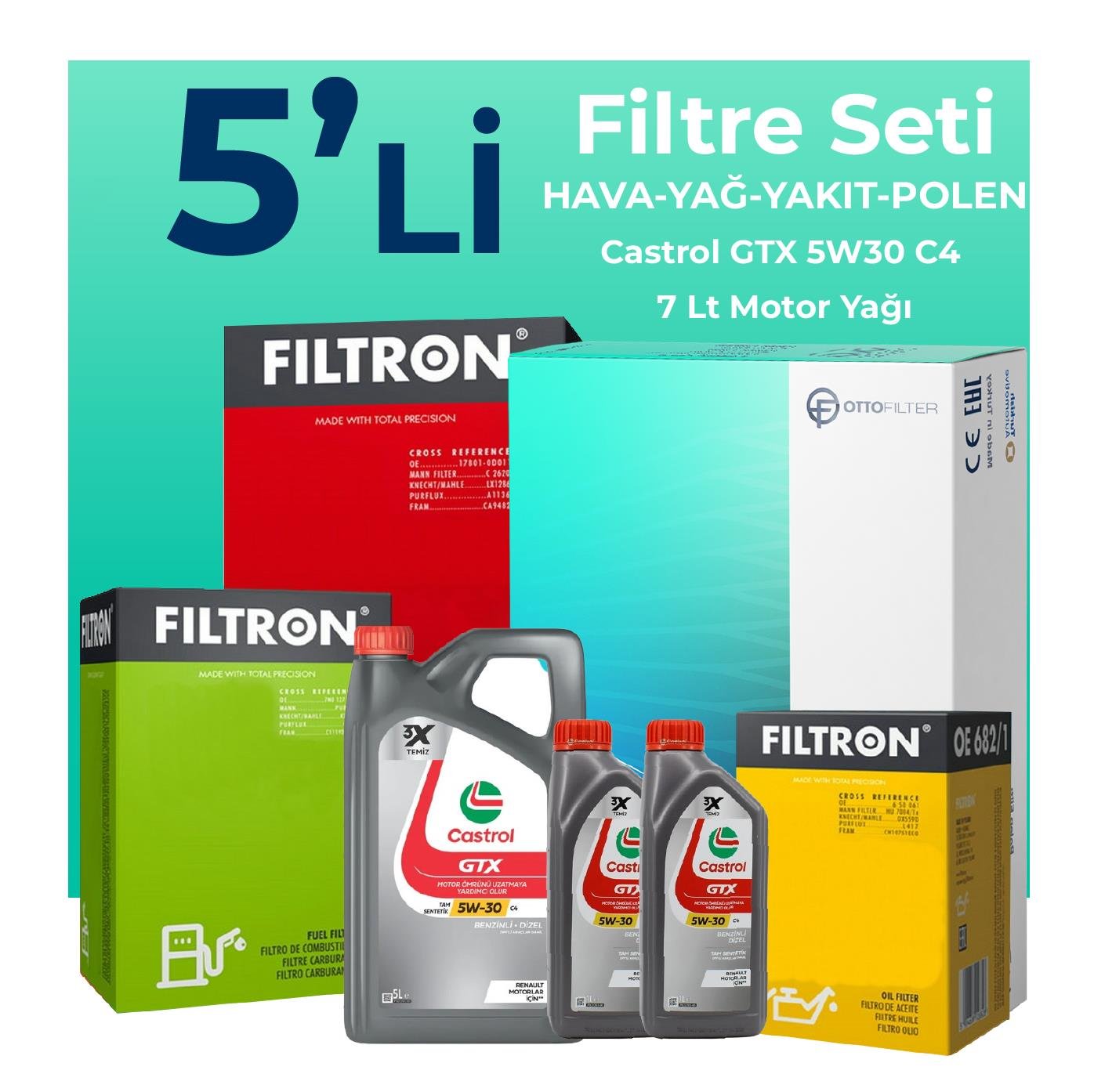 filtron-nissan-navara-2-3-dizel-filtre-bakim-seti-castrol-motor-yagli-2015-2021-5-li-108904