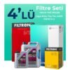 Filtron Renault Trafic 1.6 Dizel Filtre Bakım Seti Liqui Moly Motor Yağlı (2014-2019) 4 Lü