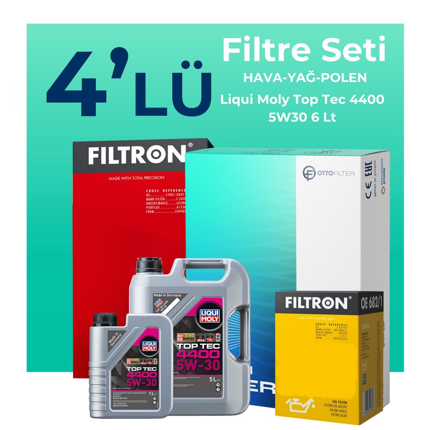 filtron-renault-trafic-1-6-dizel-filtre-bakim-seti-liqui-moly-motor-yagli-2014-2019-4-lu-128354