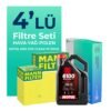 MANN Ford B-MAX 1.6 Dizel Filtre Bakım Seti Motul Motor Yağlı (2012-2017) 4 Lü