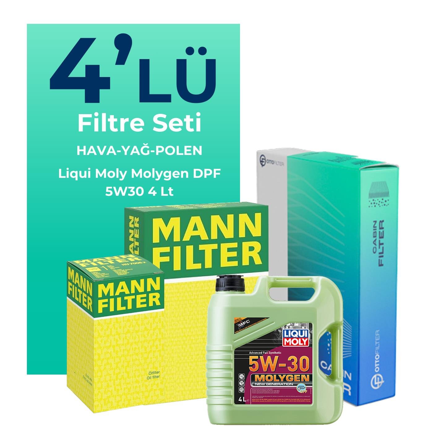 mann-ford-fiesta-1-4-benzin-filtre-bakim-seti-liqui-moly-motor-yagli-2002-2008-4-lu-123562