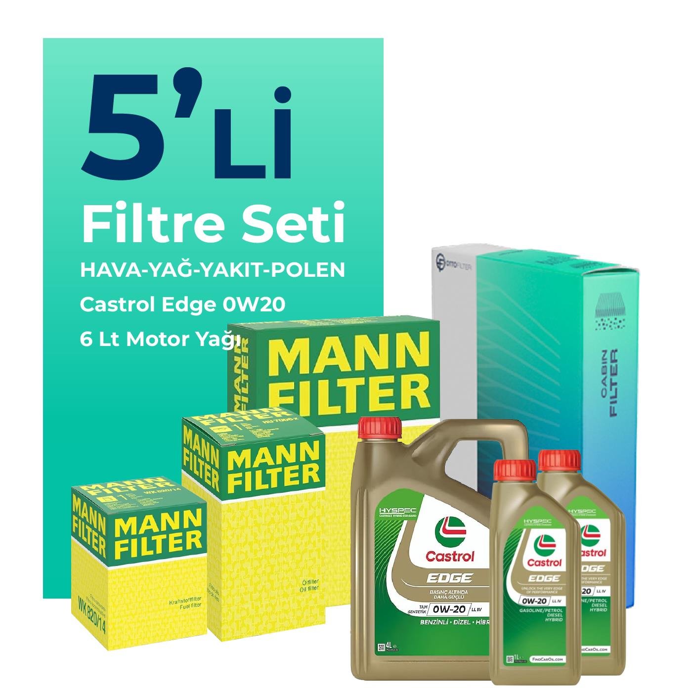 mann-ford-focus-1-5-dizel-otomatik-filtre-bakim-seti-castrol-motor-yagli-2018-2024-5-li-109460