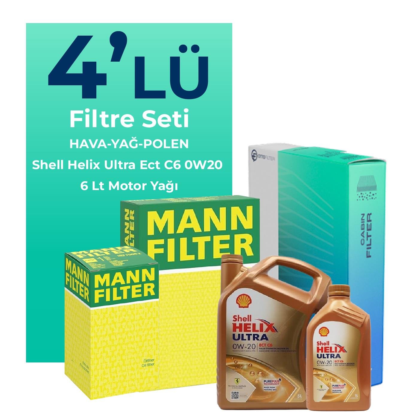 mann-ford-kuga-1-5-dizel-manuel-filtre-bakim-seti-shell-motor-yagli-2019-2023-4-lu-109347