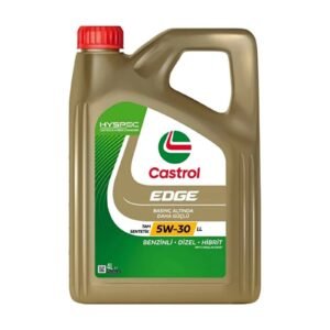 Castrol EDGE 5W-30 LL 4 Litre Motor Yağı - 2025 Üretim - Tam Sentetik DPF
