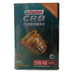 Castrol Turbomax 15W-40 18 Litre (16 KG) Motor Yağı - 2025 Üretim