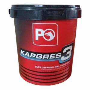 Petrol Ofisi Kap Gres 3 0,9 Kg Kalsiyum Sabunlu Kırmızı Gres