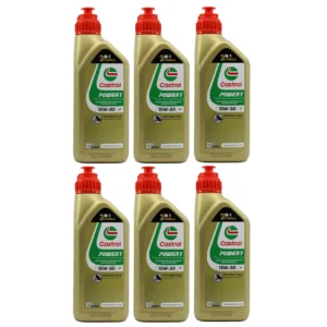 Castrol Power 1 4T 15W50 1 Lt Motosiklet Yağı (6 Adet) Motor Yağı Üretim 2026