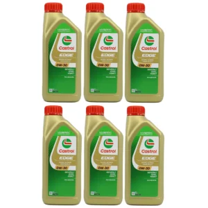 Castrol Edge 0W30 1 Lt Tam Sentetik Partiküllü Motor Yağı (6 Adet)
