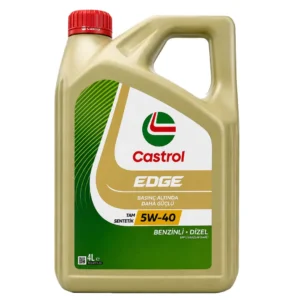 Castrol Edge 5W40 4 Lt Tam Sentetik Motor Yağı