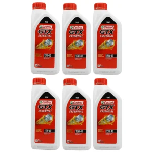 Castrol GTX Essential 15W40 1 Lt Motor Yağı (6 Adet)