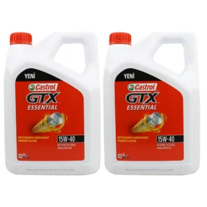 Castrol GTX Essential 15W40 4 Lt Motor Yağı (2 Adet)