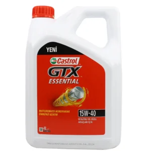 Castrol GTX Essential 15W40 4 Lt Motor Yağı
