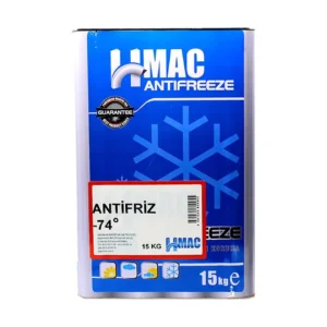 HMac Konsantre Organik Kırmızı Antifriz 15 Kg -74 Derece