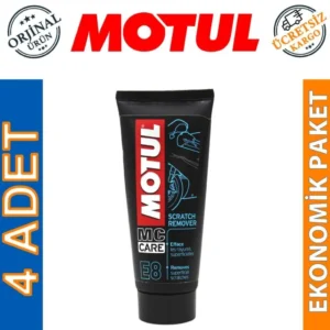 Motul E8 Scratch Remover 100 Ml Çizik Giderici Krem (4 Adet)