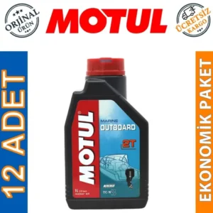 Motul Marine Outboard 2T 1 Lt 2 Zamanlı Tekne Motor Yağı (12 Adet) Üretim 2026