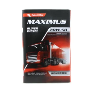 Petrol Ofisi Maximus Super Diesel 20W50 15 Lt Motor Yağı