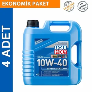 Liqui Moly Super Leichtlauf 10W-40 Motor Yağı 4 Lt (4 Adet) (9504)