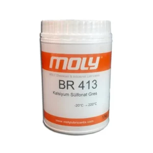 Moly BR 413 Yüksek Sıcaklık ve Nemli Ortam Gresi 1 Kg Üretim 2026