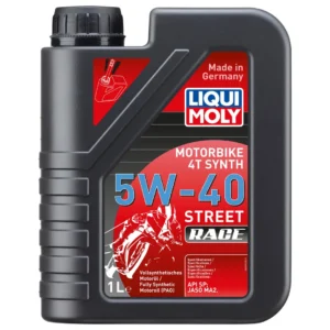 Liqui Moly Street Race 4T Synth 5W40 Tam Sentetik Motosiklet Yağı 1 Litre Motor Yağı Üretim 2026
