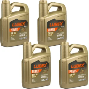 Lubex Primus C3-LA 5W30 5 Lt Tam Sentetik Motor Yağı (4 Adet)