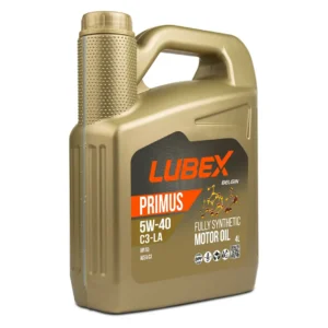 Lubex Primus C3-LA 5W40 4 Lt Partiküllü Motor Yağı