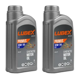 Lubex Primus EC 10W30 1 Lt Sentetik Motor Yağı (2 Adet)