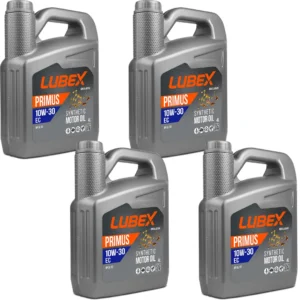 Lubex Primus EC 10W30 4 Lt Sentetik Motor Yağı (4 Adet)