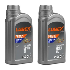 Lubex Primus EC 10W40 1 Lt Sentetik Motor Yağı (2 Adet)