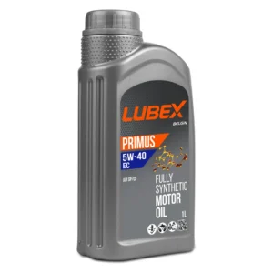 Lubex Primus EC 5W40 1 Lt Tam Sentetik Motor Yağı