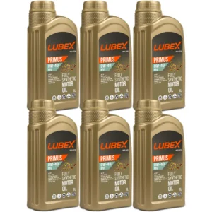 Lubex Primus MV 0W40 1 Lt Tam Sentetik Motor Yağı (6 Adet)