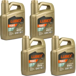 Lubex Primus MV 0W40 4 Lt Tam Sentetik Motor Yağı (4 Adet)